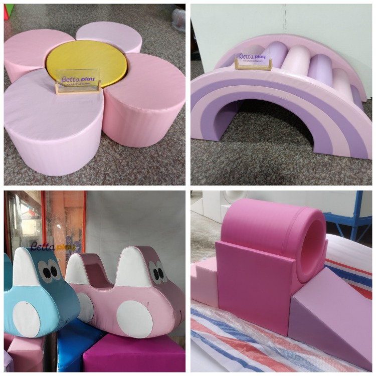 Bettaplay purple soft play package WPS图片拼图