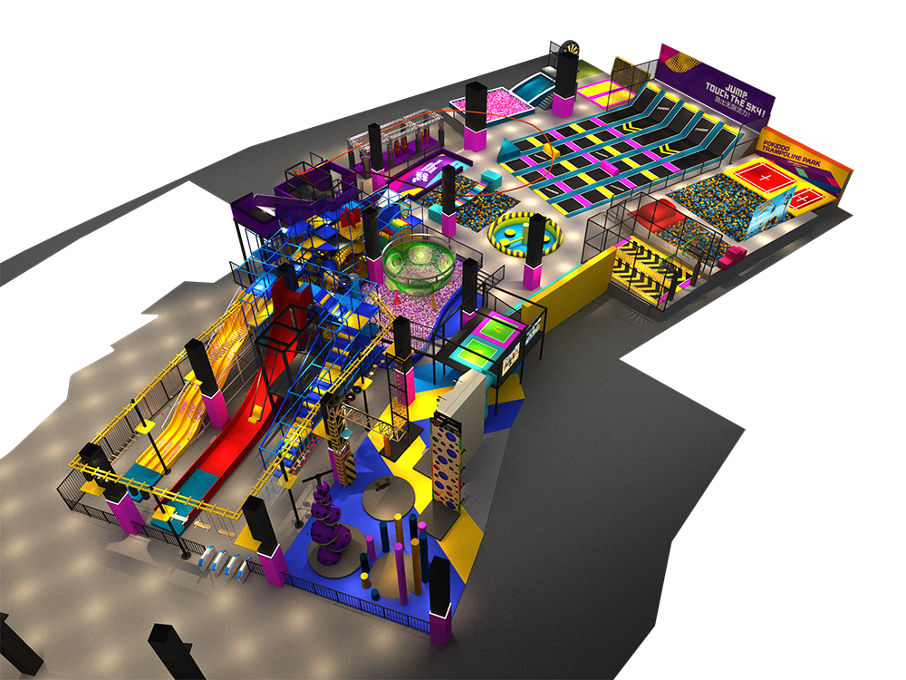 trampoline park 蹦床乐园