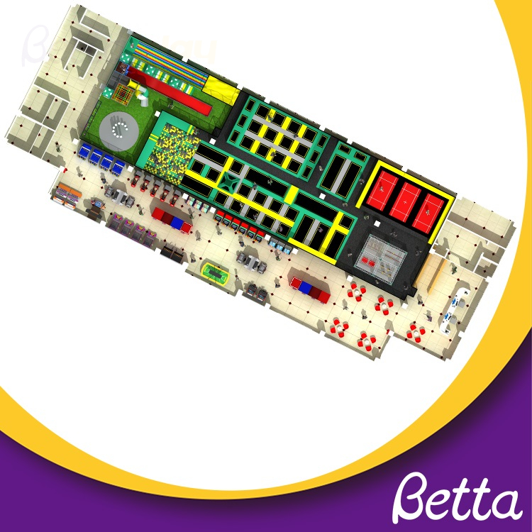 kids soft play indoor playground equipment with foam pit OEM trampoline 1 儿童软体游乐套装带有泡沫坑OEM蹦床1的室内游乐场设备1