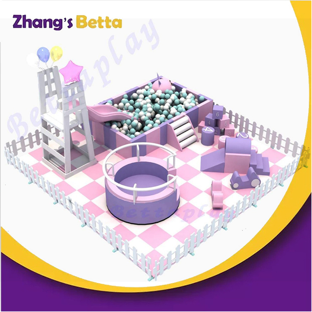 Bettaplay室内幼儿软玩具设备，带幻灯片和室内乐园待售球坑