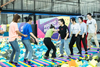 Bettaplay Kids Indoror Trumpt Slide Kids 室内乐园 Fiberglass Slide 儿童乐园 Fiberglass Slide 