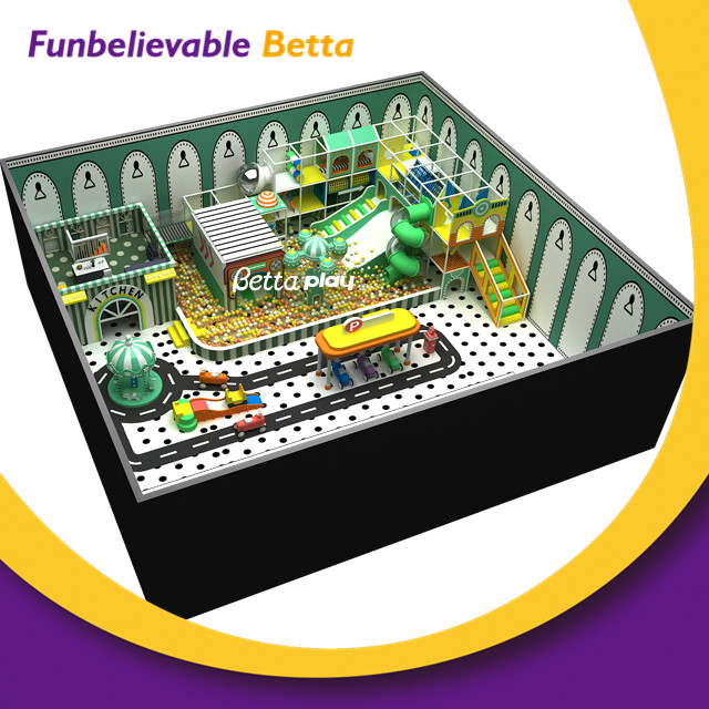 Bettaplay Park游乐设施娱乐室内乐园蹦极蹦床软玩具出售