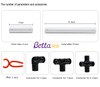 Bettaplay塑料轮胎颜色塑料儿童玩具