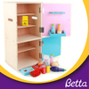 Bettaplay木制儿童厨房套装玩具，孩子假装玩具厨房套装