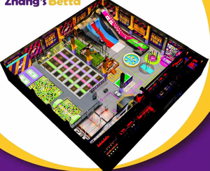 Bettaplay2000㎡Wenzhouap 乐园蹦床运动出售 