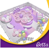 Bettaplay花主题软玩具设备toddler 室内乐园