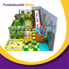Bettaplay Kids Jungle主题室内乐园甜甜圈滑梯与蹦床区域