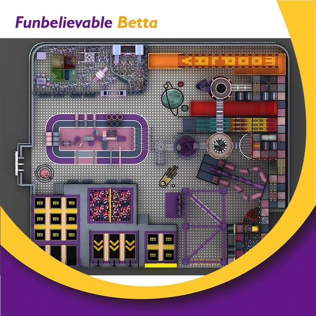 Bettaplay商业免费跳跃蹦床公园儿童室内玩专业蹦床室内出售