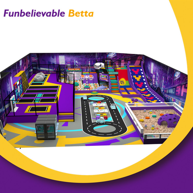 Bettaplay 600平方米游乐园设施Commercia Kids Soft 室内乐园儿童设备 