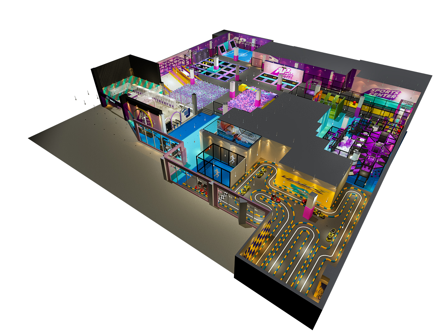 商业室内运动乐园（5）