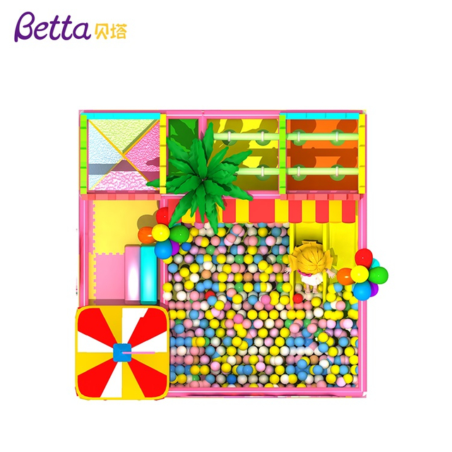 儿童室内游乐场设备游戏软体游乐套装区域，儿童室内迷宫区域