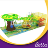 Bettaplay商业彩虹钩编的攀岩网孩子室内乐园