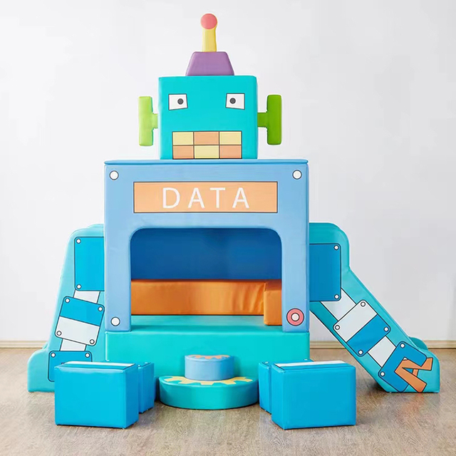 Bettaplay软游戏Robort幻灯片儿童儿童玩室内出售新设计