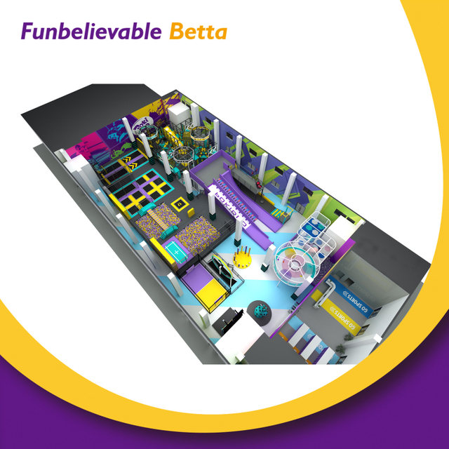 Bettaplay儿童蹦床跳蹦床公园设备