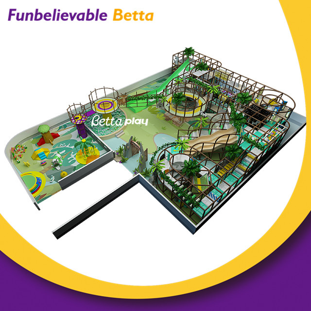 Bettaplay商业跳跃蹦床制造商业务计划空气儿童室内蹦床公园出售