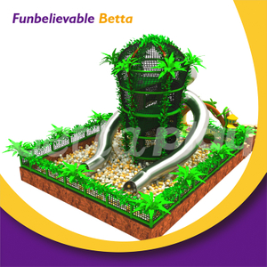 Bettaplay Forest主题儿童区室内乐园待售的软游戏设施