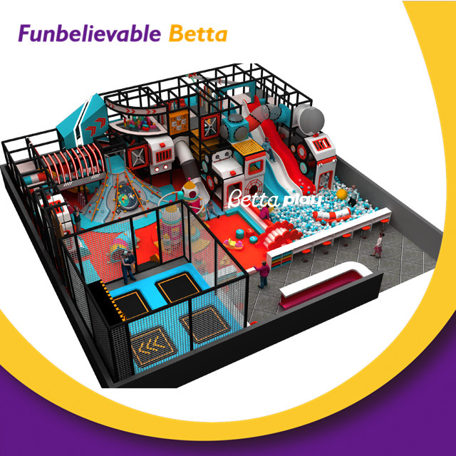 Bettaplay专业商业indoor定制儿童乐园室内蹦床公园出售