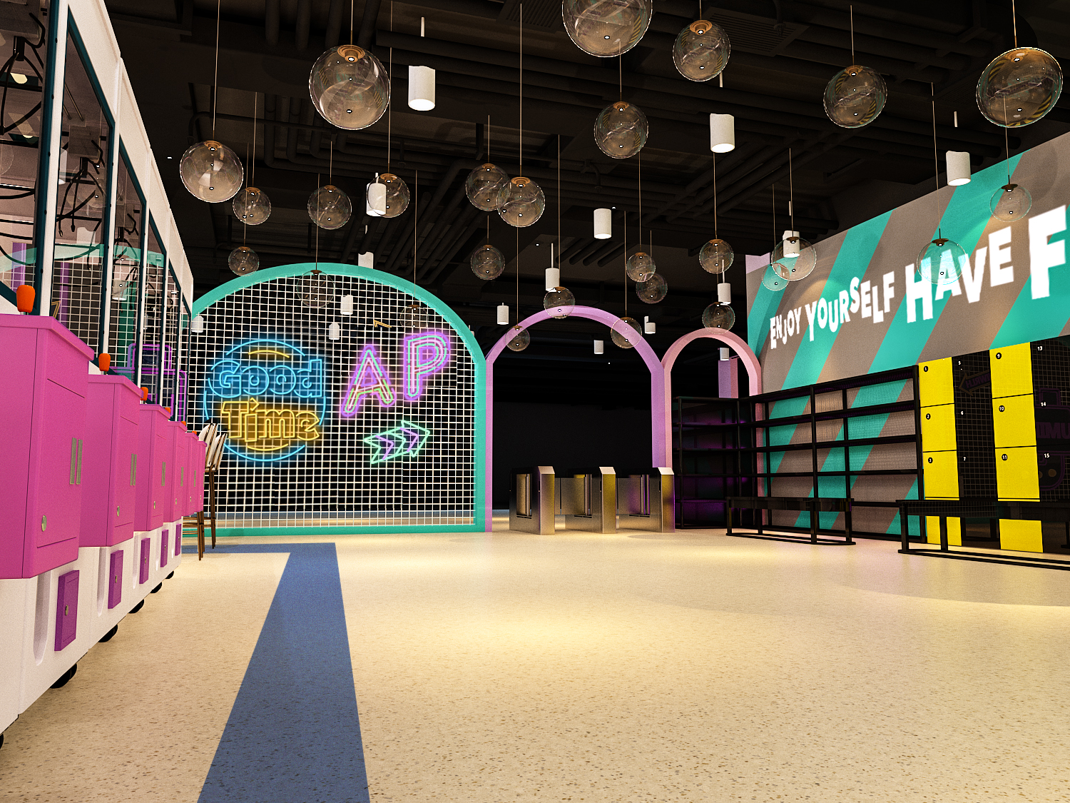 商业室内室内运动乐园（4）