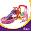 Bettaplay Toddler播放设备塑料滑梯和摆动乐园