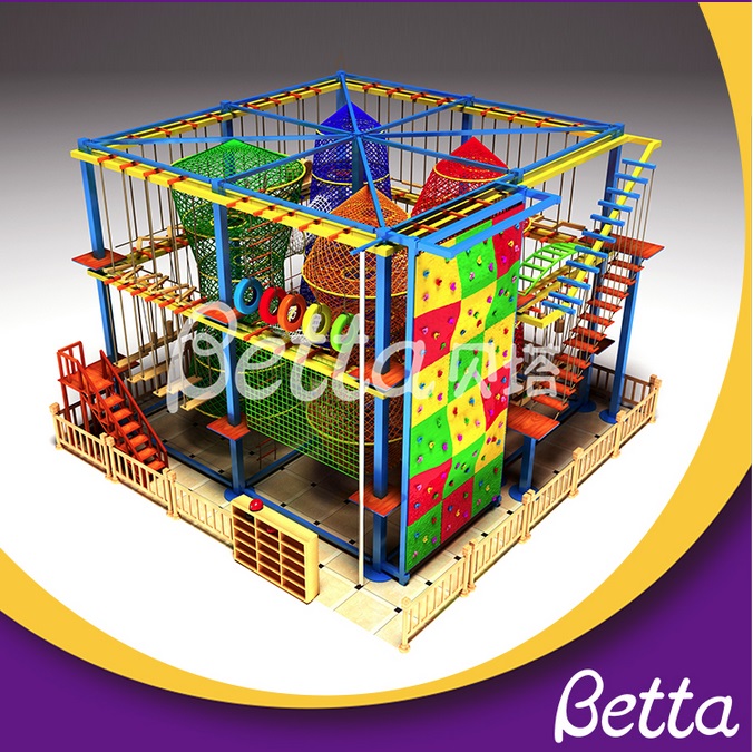 Bettaplay Professional Made幼儿园使用五颜六色的绳索课程Adventure.jpg
