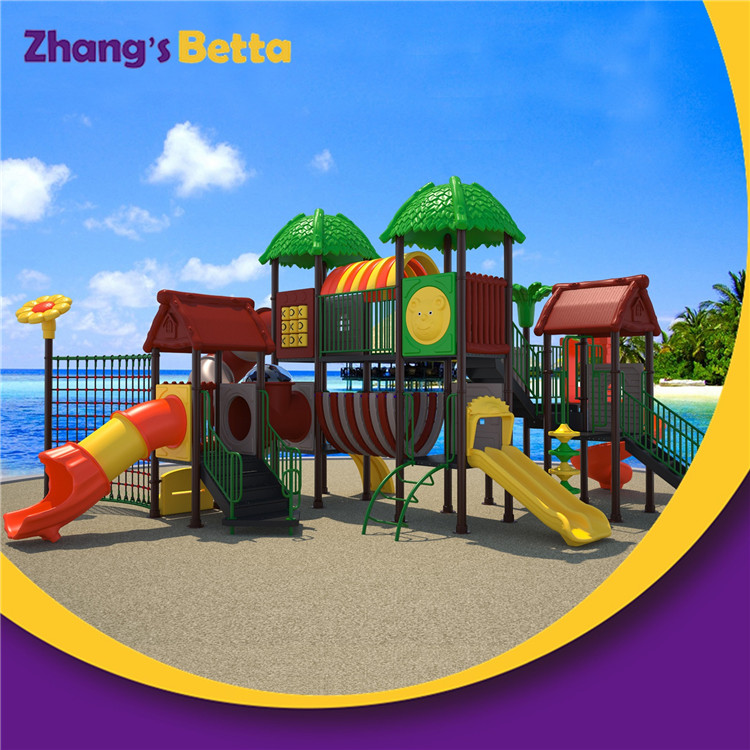 新孩子户外游乐场幻灯片