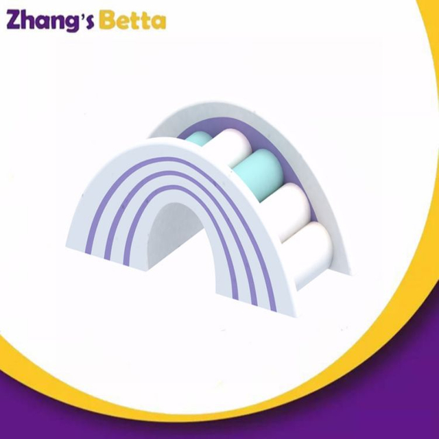 Bettaplay软玩儿童紫色室内攀岩和滑动设备