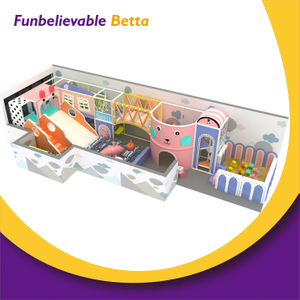Bettaplay Kids Cafe小糖果角落游乐场设备软体游乐套装区域玩具儿童儿童室内85平方米