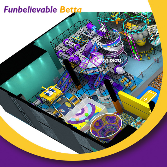 高质量的专业流行购物中心儿童玩游戏室内乐园带球池