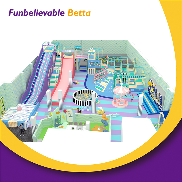 Bettaplay Tuv 1200平方米室内设计乐园儿童室内乐园游乐园攀登