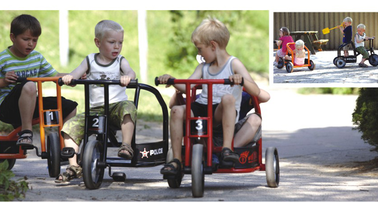 孩子的三轮车