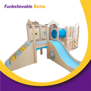 Bettaplay Kids Indoror Softplay Park 儿童乐园滑动木材乐园带滑动学前班室内乐园室内播放