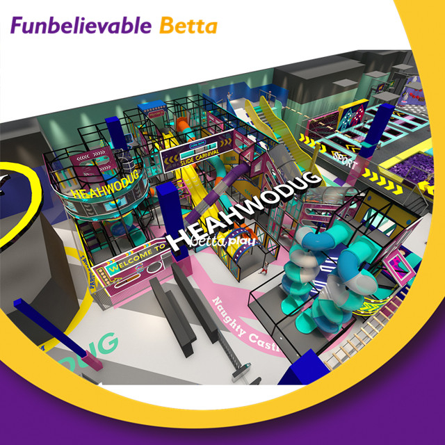 高质量的专业流行购物中心儿童玩游戏室内乐园带球池