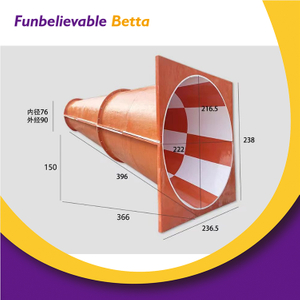 Bettaplay Hight质量新设计Trumpt Slide Kids 室内乐园 Fiberglass Slide 儿童乐园 Fiberglass Slide 