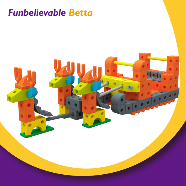 Bettaplay新设计最好的销售大型构建块壁架，幼儿园EVA墙构建块