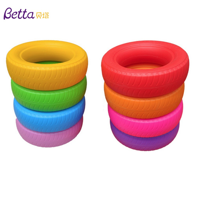 Bettaplay塑料轮胎颜色塑料儿童玩具