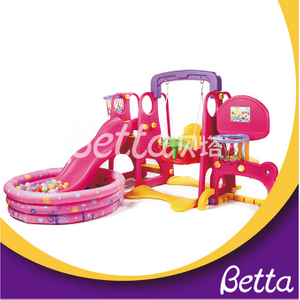 Bettaplay Toddler播放设备塑料滑梯和摆动乐园