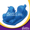 Bettaplay幼儿园设备五颜六色的卡通风格PE材料安全儿童骑动物