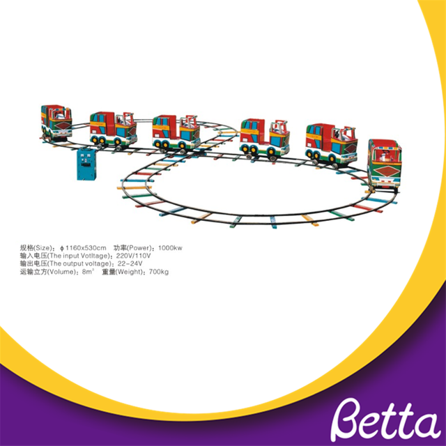 Bettaplay Kids在火车娱乐上使用了娱乐电动骑行骑乘电动火车出售