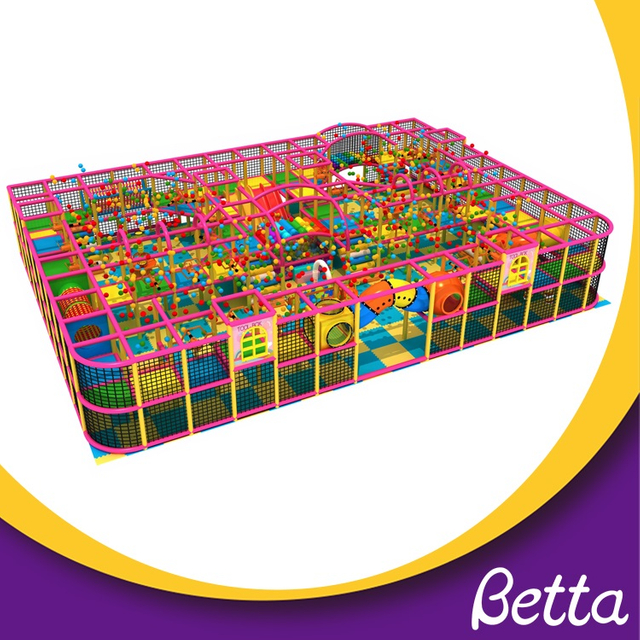 Bettaplay海洋风格有趣的锻炼孩子室内乐园