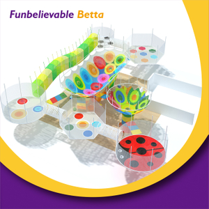 Bettaplay Kids Adventure 乐园尼龙绳彩虹钩针编织网