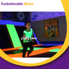 Bettaplay荧光业务计划蹦床公园儿童公园设备景点室内蹦床公园出售