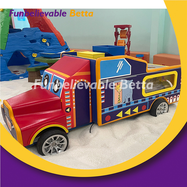 Bettaplay Sand Truck Kids Softplay 室内乐园 儿童乐园沙池室内软玩具室内玩耍