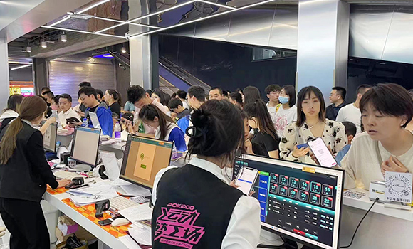 商业室内播放