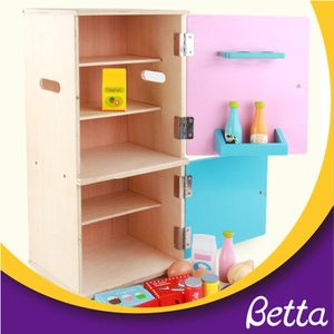 很棒的礼品冰箱套装孩子玩具假装厨房玩具