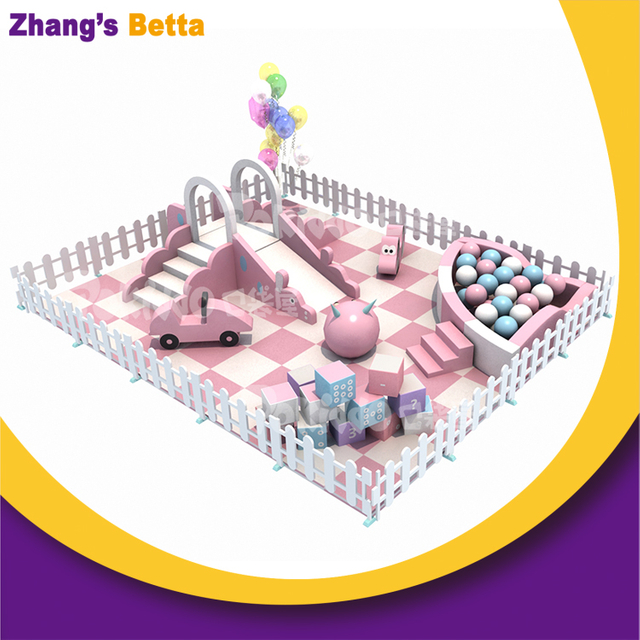 Bettaplay软游戏包装儿童粉红色幻灯片室内设备套装