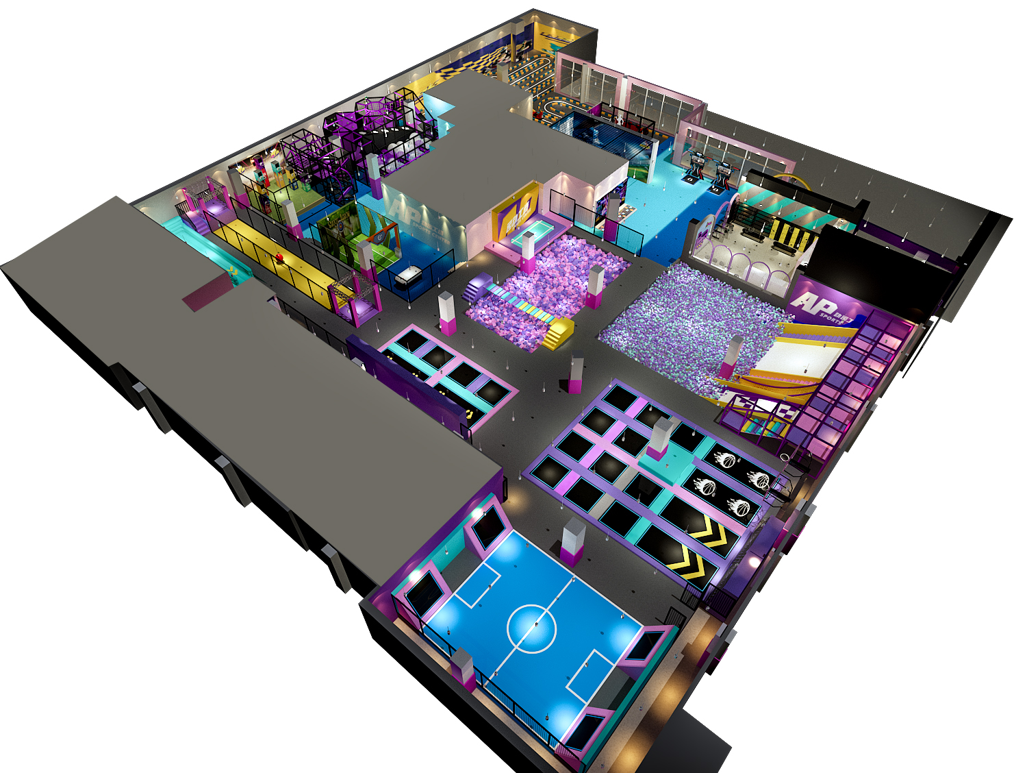 商业室内运动乐园（8）