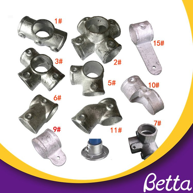 Bettaplay Fort Fort Fort Kander Base Sturdy Fittings Castle Castle Edge Protecty golvanized Pipe配件