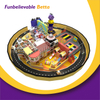 Bettaplay490m²SportsFitness Conmflouss Commflous Collful Soft 乐园攀爬和球泳池设备，适用于所有年龄段的幻灯片