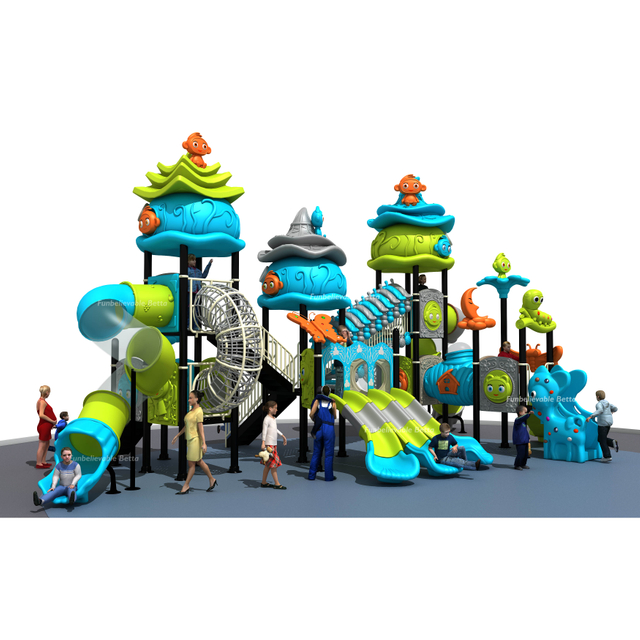 Bettaplay Jungle for Kids for Kids Outdoor Slide 儿童乐园设备