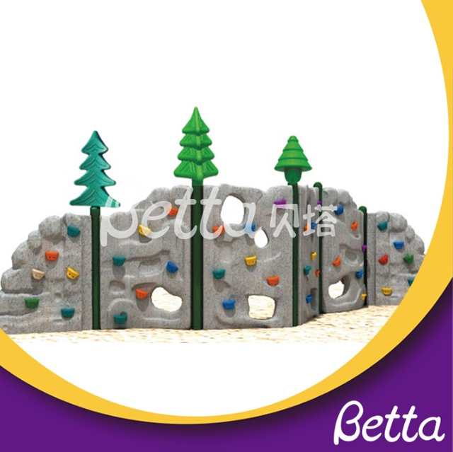 Bettaplay塑料孩子岩石户外攀岩